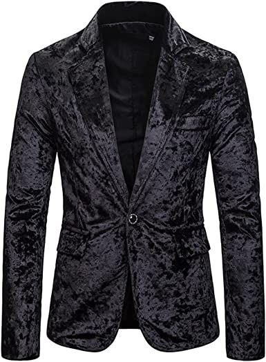 Men's Printed Suit Jacket Stylish Floral Dress Coat Slim Fit Blazer Wedding Dinner Party Tuxedo Jacket